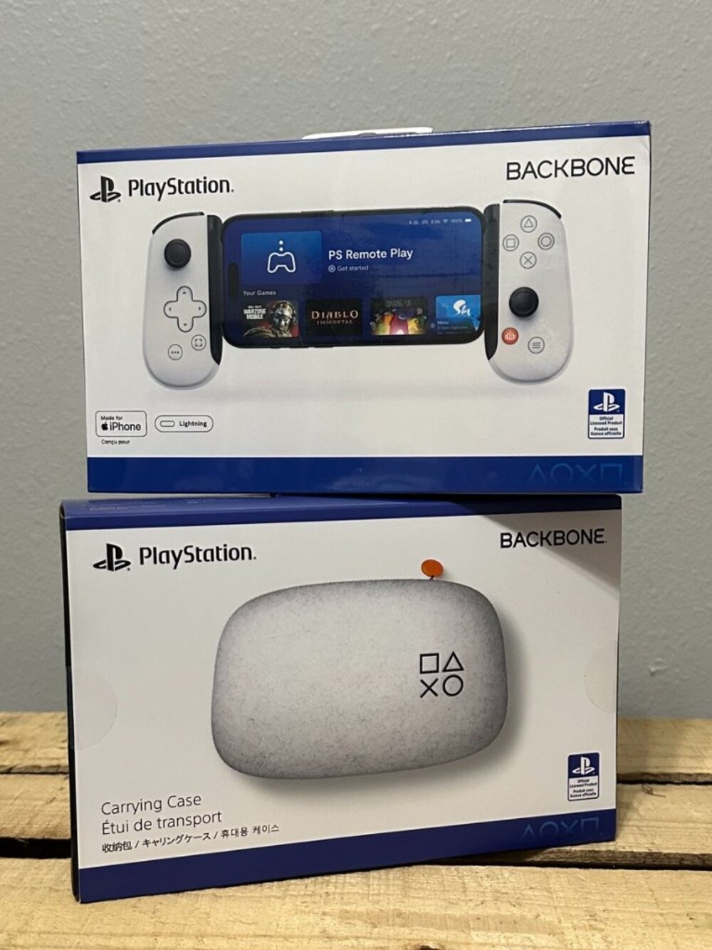 Sony Playstation Backbone Controller for iPhone + Official Case